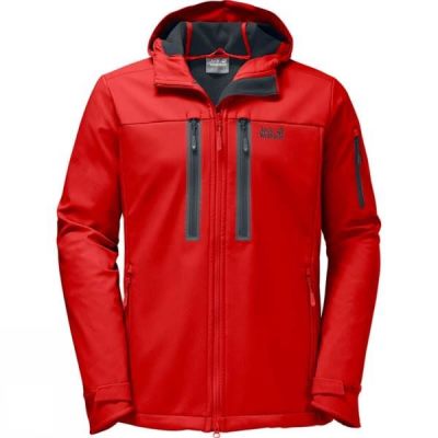 Chaquetas Jack Wolfskin Northern Star Hombre Rojas - Chile FRK536874